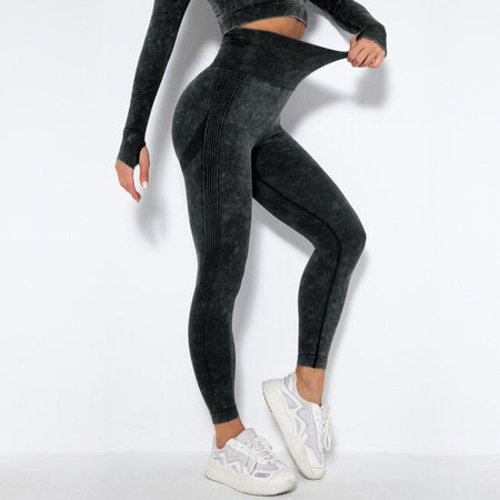 Butt Lifting Leggings | MILITARY BLACK